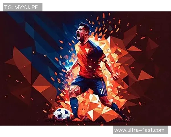 红色足球明星头像男展现激情与活力的运动风采